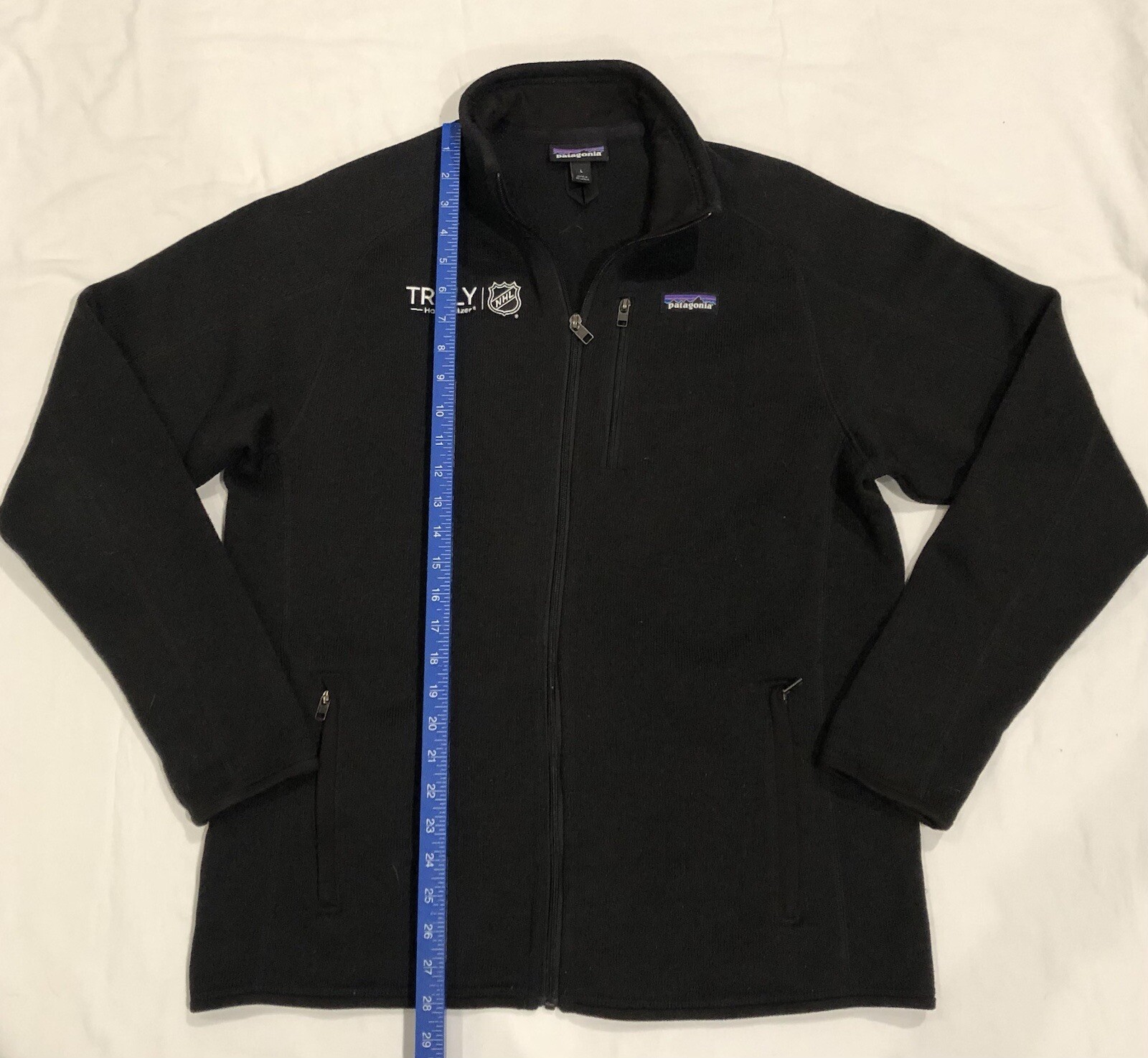 Patagonia Black Men's Better Sweater Full Zip Fleece … Gem
