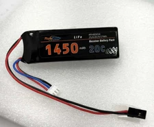 Powerhobby LiFe 2S 6.6V 1450mah LiFe Receiver Battery Pack