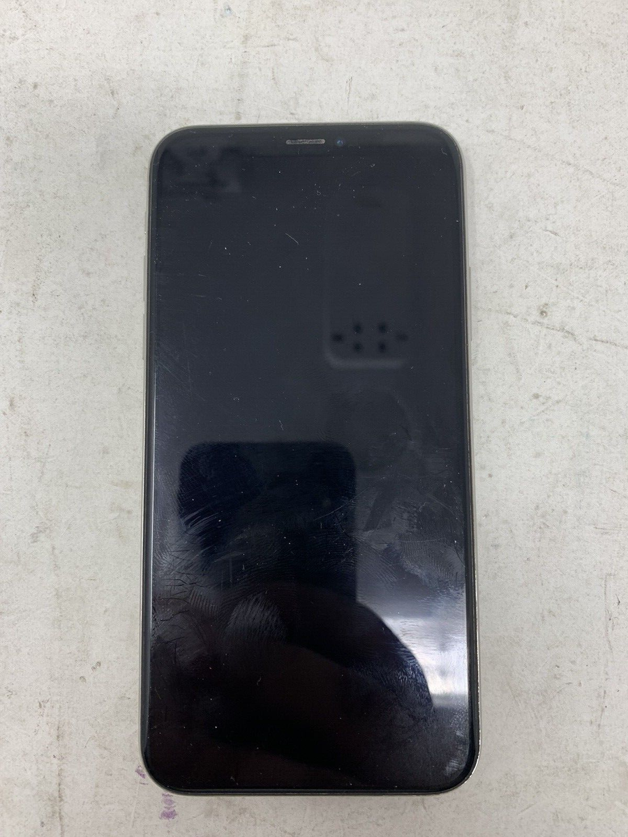 Apple iPhone Silver X 64GB MQA62LL/A Unlocked 61224F16 *READ Apple iPhone Silver X 64GB MQA62LL/A Unlocked 61224F16 *READ