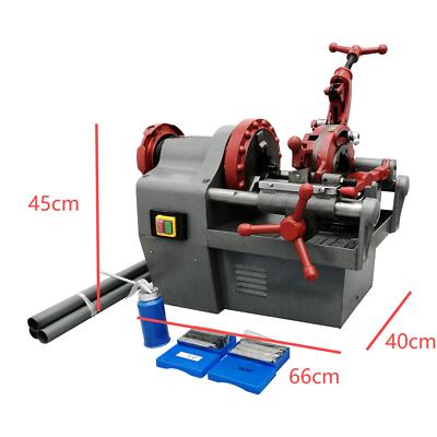PreAsion Electric Desktop Threading Machine Pipe Threader 1/2 - 2inch British St
