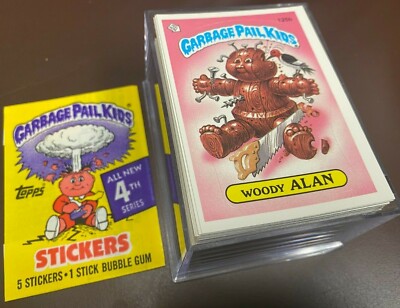 1986 Topps Garbage Pail Kids Original 4th Series 4 OS4 Complete MINT Set GPK