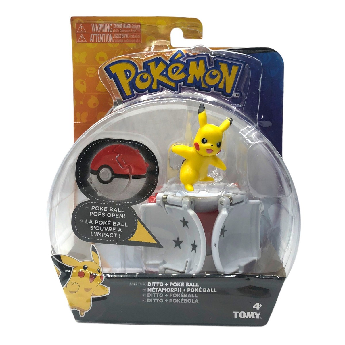 Charizard Pikachu Real Pokeball Toy Pokemon Clip 'n' Go Pikachu Repeat Ball  Figure Set (Angry), image size:1200x1200