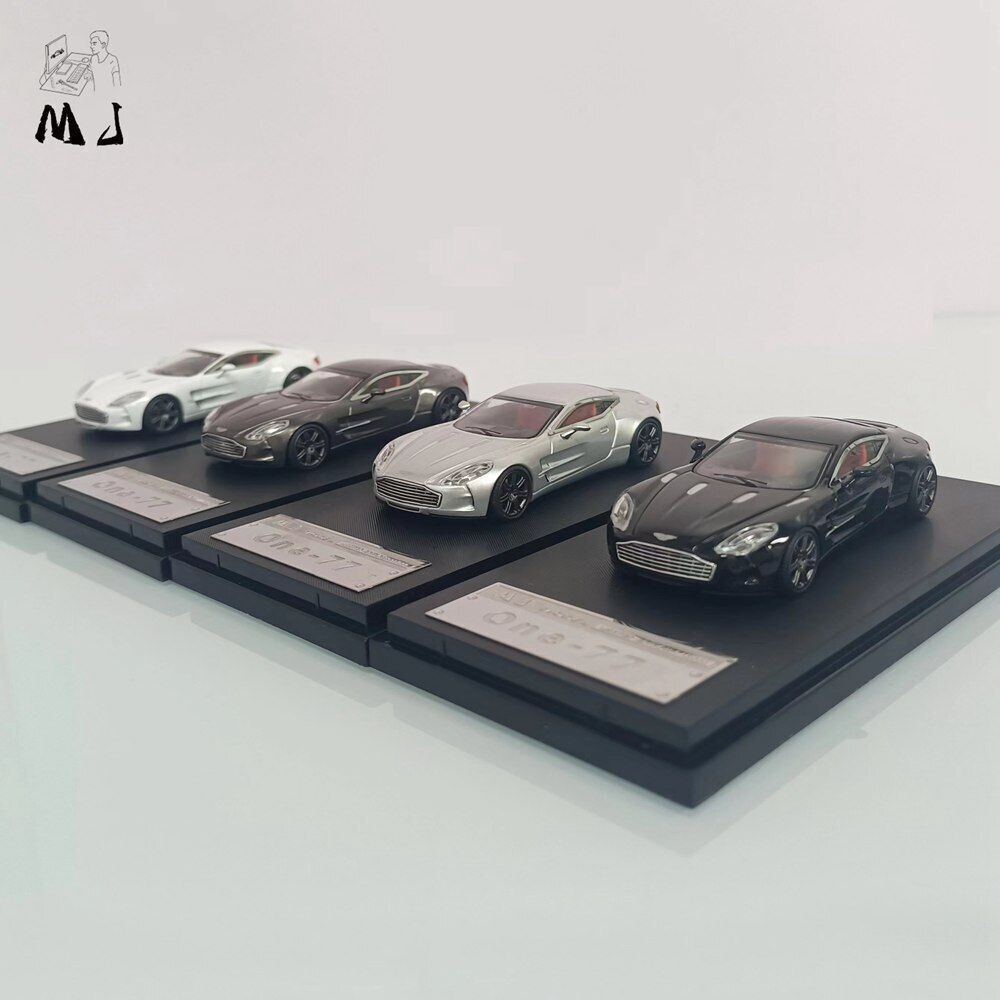 801-326 アストンマーチン 1/64 ONE 77 Black MJ 1:64 Aston Martin ONE77 Diecast Toys Models Miniature