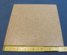 1 pc. Textured speckled-peppered Ceramic Floor Tile:  8" X 8"   actual 7-13/16"