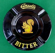 VINTAGE ANSELLS BITTER “RED SQUIRREL” ASHTRAY.