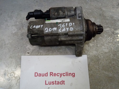 VW Caddy 1,6 Tdi, 2010 - 2015, Motorcode CAYD, Anlasser TS18ER121