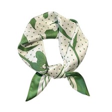 Mulberry Silk Scarfs Neck Scarf 21"x21" Small Square Scarfs hair scarf bandan...