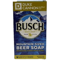 Duke Cannon Busch Beer Soap 10oz (mountain sized) Sandalwood