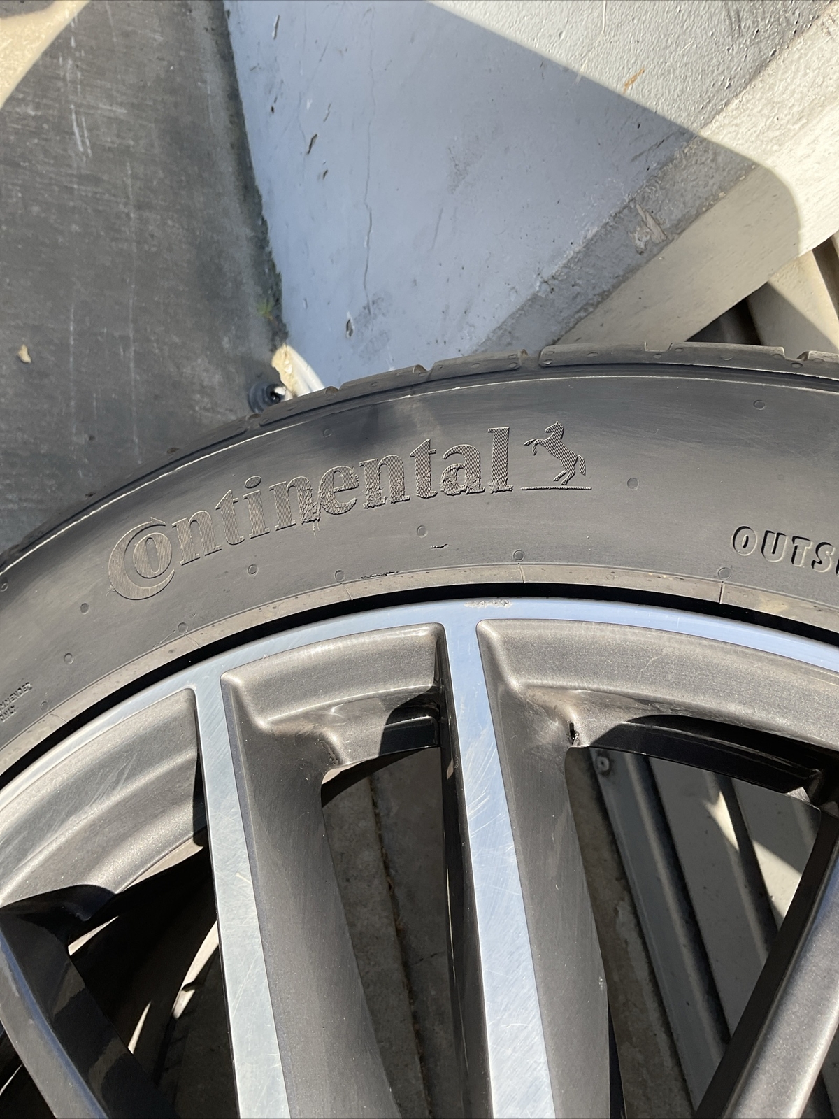14-17  MASERATI GHIBLI WHEEL RIM TIRE 10x19 INCH SIZE SET 4 ASSEMBLY OEM