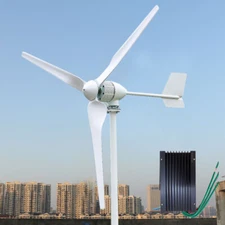 2000W 24V 48V Wind Turbine Windmill Wind Power Generator 2KW & MPPT Controller