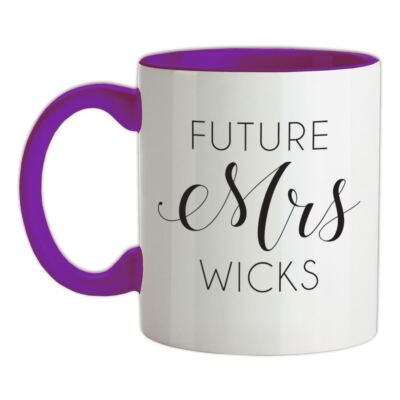 Future Mrs Wicks - Keramiktasse - PE Coach Liebe Übung Fitness Workout