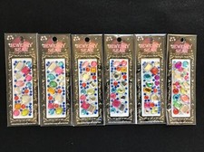 Rhinestone Stickers Set Of 5 pack Colorful Self Adhesive DIY Gemstones St-127
