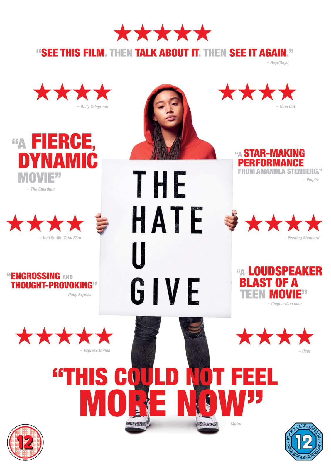 The Hate U Give (DVD) Anthony Mackie Common Amandla Stenberg Sabrina Carpenter
