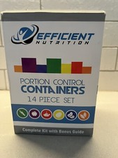 Portion Control Containers, 14 Piece Set, Efficient Nutrition