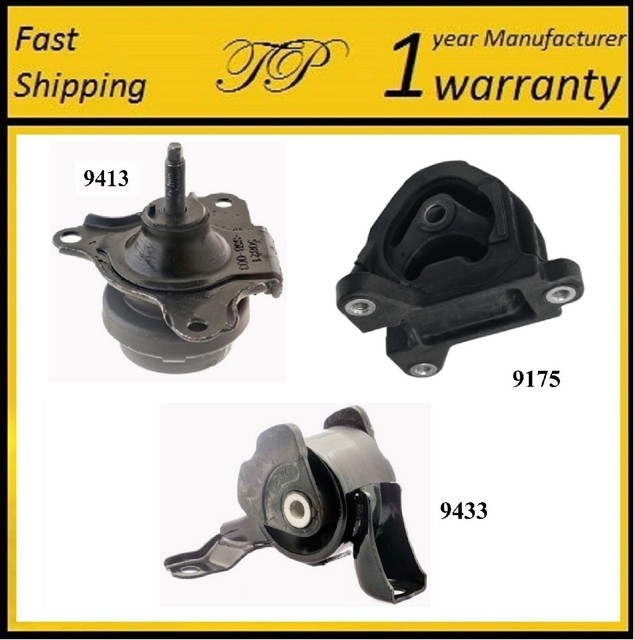 3 PCS MOTOR & TRANS MOUNT FOR 20022006 Acura RSX 2.0L TypeS Manual
