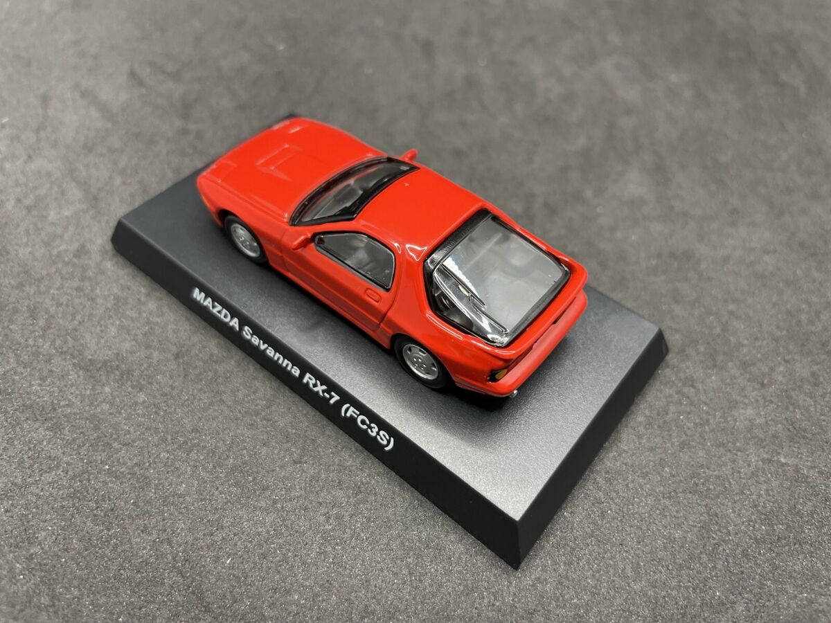 Kyosho 1/64 Mazda collection Savanna RX-7 FC3S Red Diecast Kyosho 1/64 Mazda collection Savanna RX-7 FC3S Red Diecast