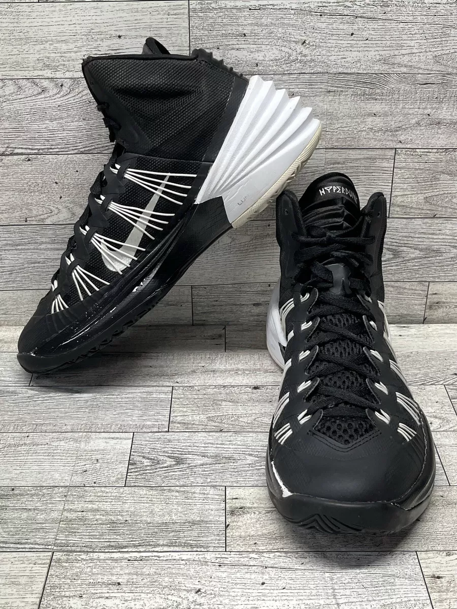 Nike hyper dunks clearance 2013 black and white