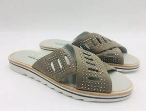 charles david slider flat mule