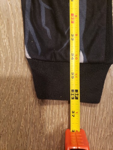 Black Panther Boys Extra Small One Piece Pajamas Hoodie Costume XS Youth E2b - Picture 9 of 14