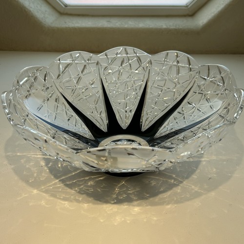 Caesar Crystal Frost Grand Obstschale 11" schwarzes Glas - Bild 5 von 12
