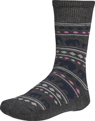 Ysabel Mora Mädchen Thermosocken Stoppersocken Strümpfe dunkelgrau