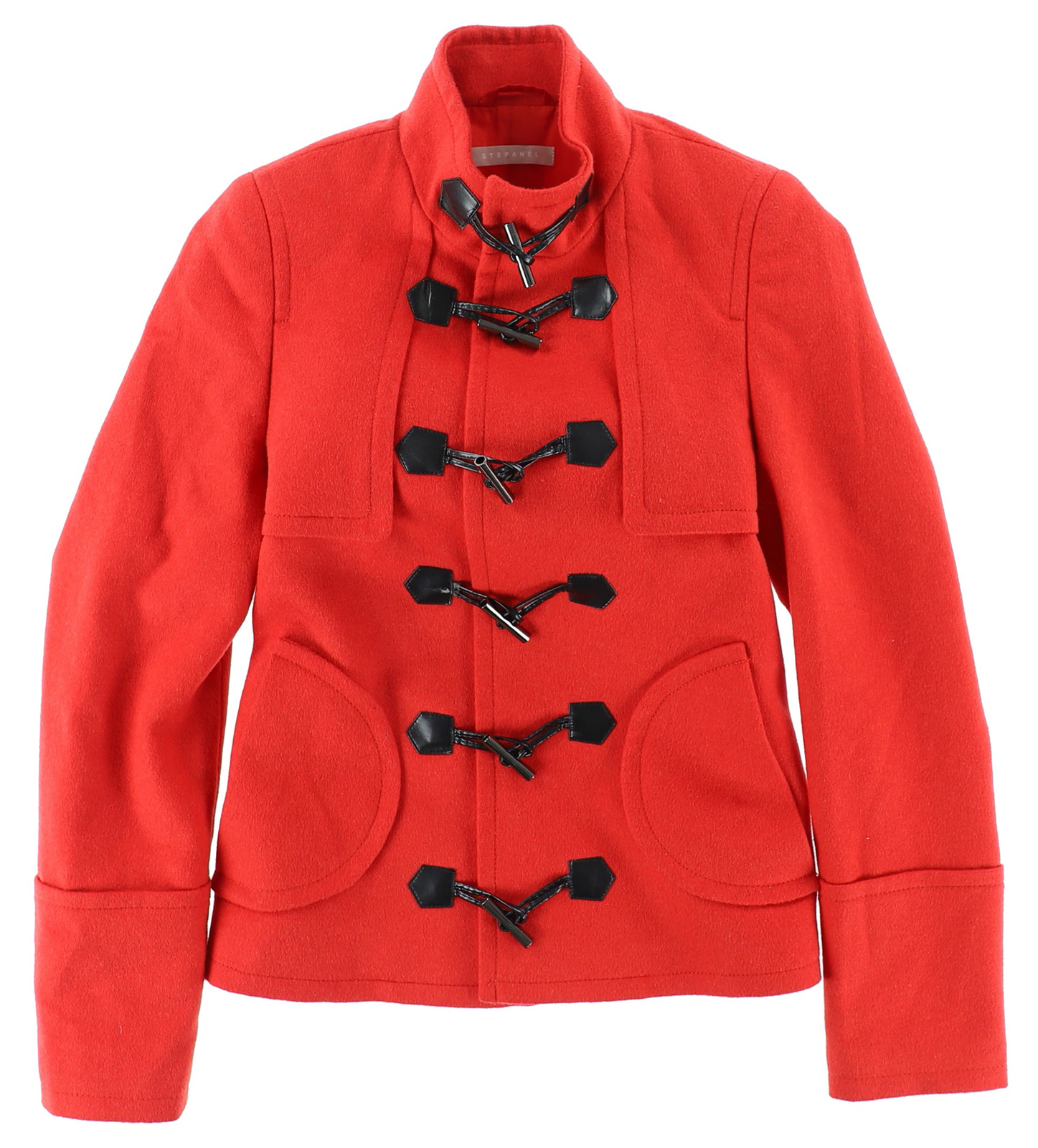 Stefanel Cardigan Lana Stefanel Cappotto Di Lana 100% Lana Vergine