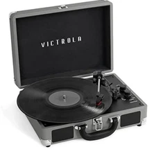 Victrola Journey+ Bluetooth Suitcase Record Player In NWG New Gray New In Box
