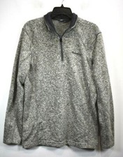 Eddie Bauer Mens Multicolor Long Sleeve 1/4 Zip Knit Pullover Sweatshirt M