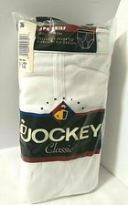 Vintage 3 Pack 1997 Size 36 Jockey Classic Men's Brief Inverted Y Front Fly