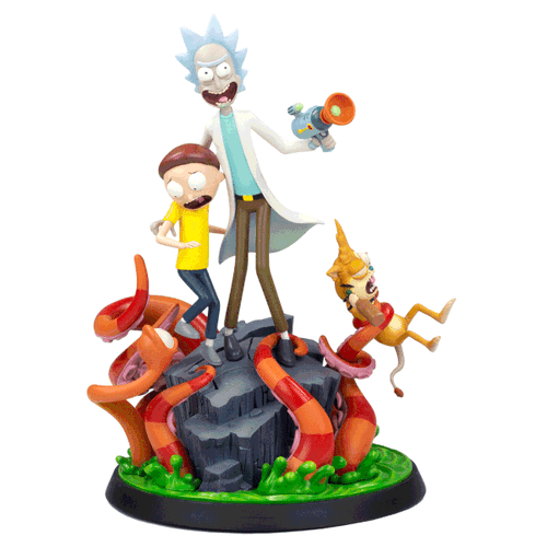 NEW Rick and & Morty Mondo Exclusive Polystone Statue LIMITED 500 ONLY - Picture 2 of 4