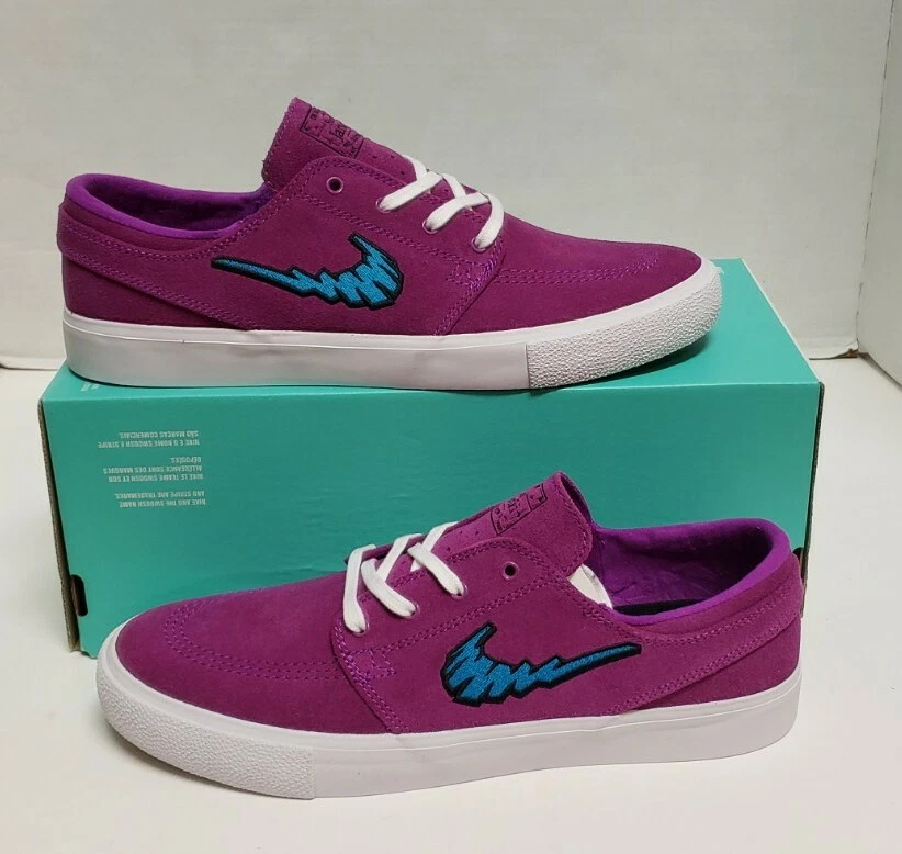 Nike Zoom Stefan Janoski RM SB Vivid Purple Men s Sz 8 NEW AQ7475