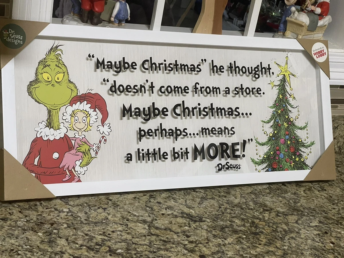 Dr. Seuss Grinch Hobby lobby bundle christmas operone.de