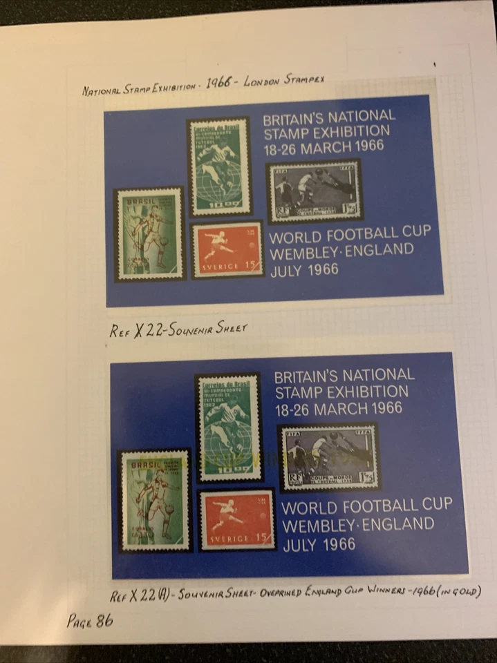 Great Britain Specialised Collection STAMP EXHIBITIONS - image 2 of 4