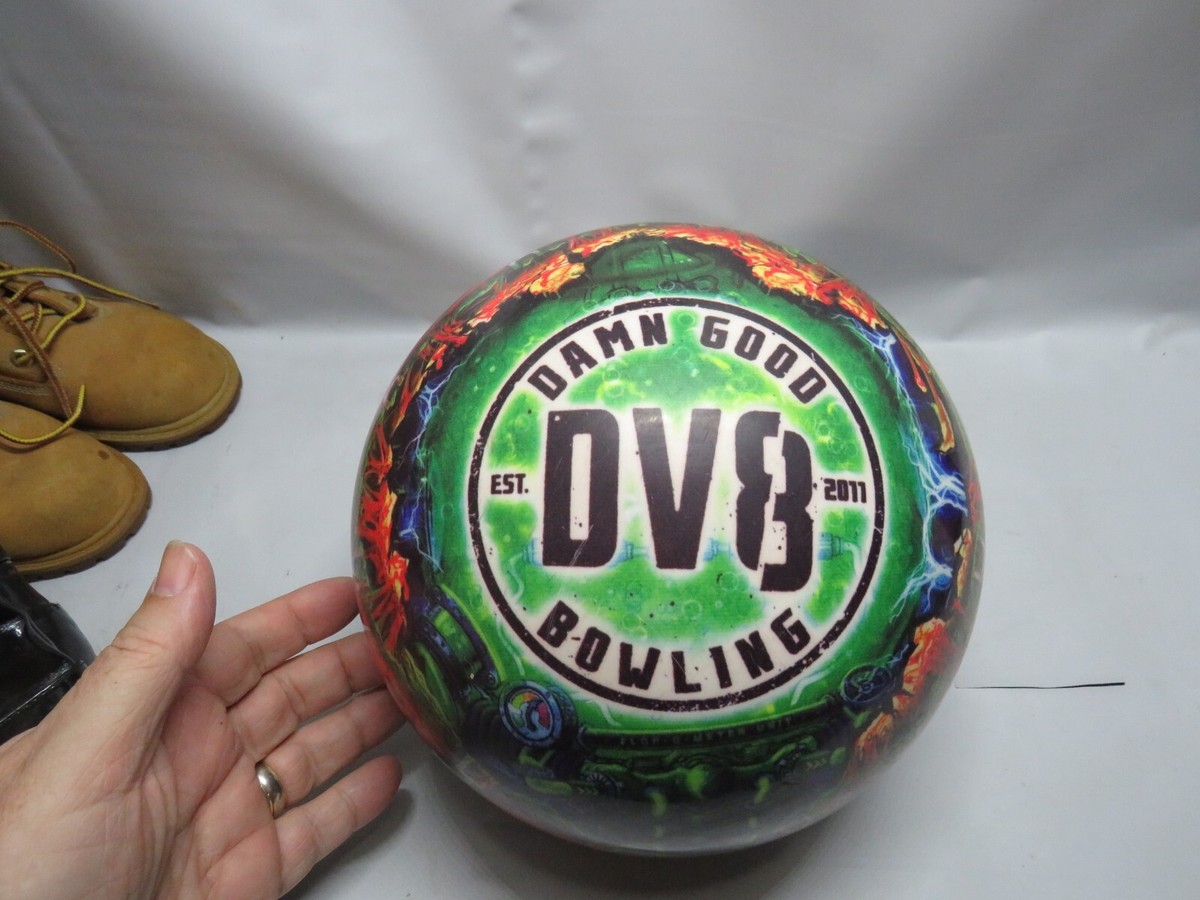 DV8 Damn good Zombie Bowling Ball 16 Lbs. AHK 11135 USBC VIZ-A