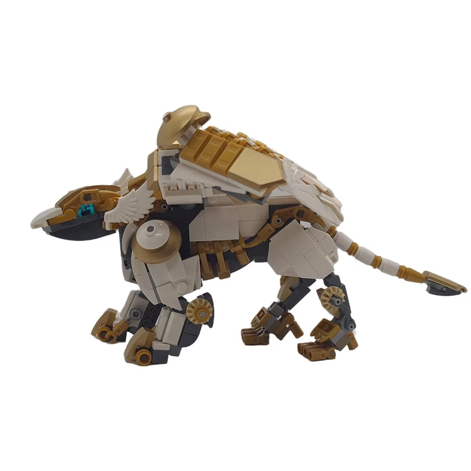 MOC: Legendary Beast Machina Mecha Robot The Flying Lion Model 452 Parts - Image 4 of 4