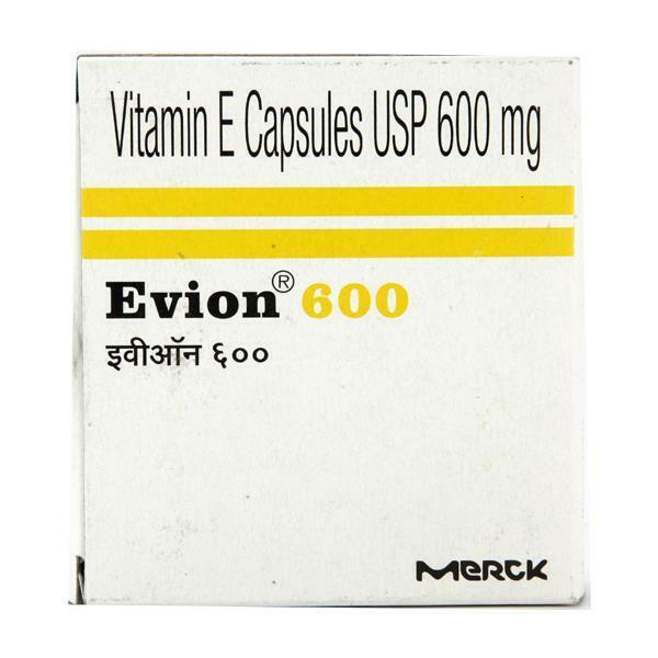 Capsules Vitamine E 600 Mg Merck - Pour Cheveux, Peau, Ongles - Valable Jusqu'en 2026