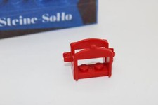 Lego (c) 1x Sattel - Pferdesattel - 4491 - rot - 2 Clips - red