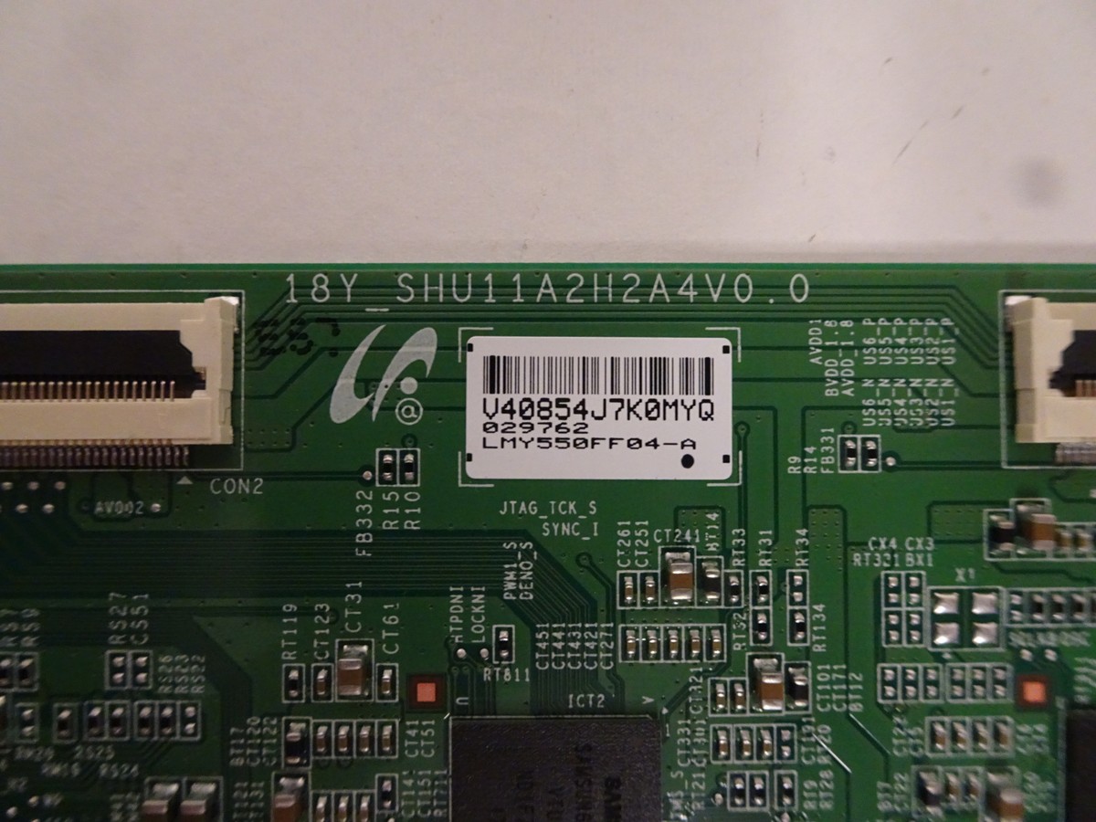Sony XBR-55X900F T-Con Board (LJ94-40854J, 40854L, 40854K) 1