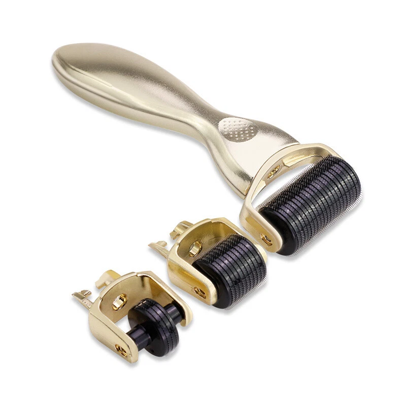 3 in1 Derma Roller 0,5mm/1mm/1,5 mm Titan Mikronadel für Hautpflege Haarwachstum - Bild 3 von 4