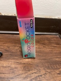 Neogeo pocket color console rare aqua blue CIB