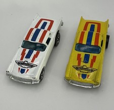 Hot Wheels 57 T-birdwhite Yellow Variationsblackwallsnice Condition2 Lot Hot Wheels 57 T-birdwhite Yellow Variationsblackwallsnice Condition2 Lot