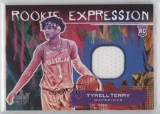 2020 Panini Court Kings Rookie Expression Memorabilia Tyrell Terry #RM-TER s1i