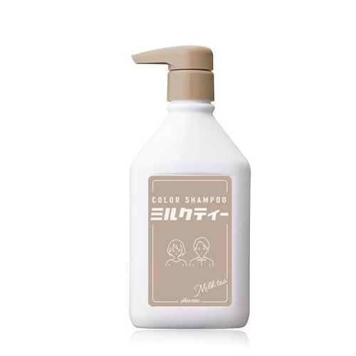 Plus Eau Color Shampoo für gebleichtes Haar fruchtiger blumiger Duft 280 ml Milchtee - Bild 1 von 7