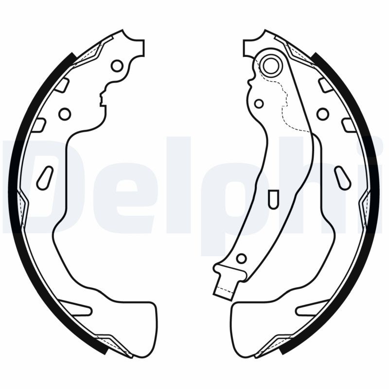 Delphi Bremsbackensatz Ls2176 Für Suzuki - Bild 8