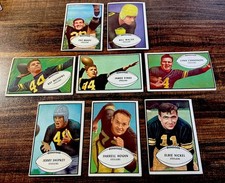 1953 Bowman Pittsburgh Steelers Team Set(9/10), Ted Marchibroda,Jim Finks,VG-EX+