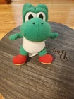 Vintage Nintendo N64 Super Mario Green YOSHI 7" Plush Doll ToySite 1999 RARE