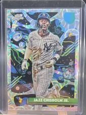 2025 Topps Cosmic Chrome - Jazz Chisholm #156 Nucleus Refractor Z