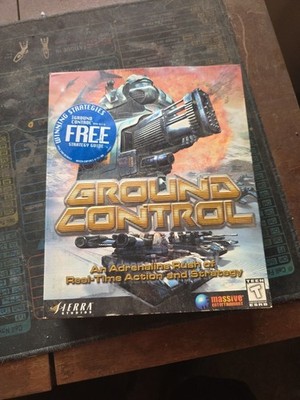 Ground Control (PC, 2000) Big box- Key included
