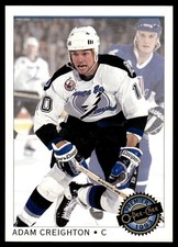 1992-93 O-Pee-Chee Premier !!! Adam Creighton Tampa Bay Lightning #61