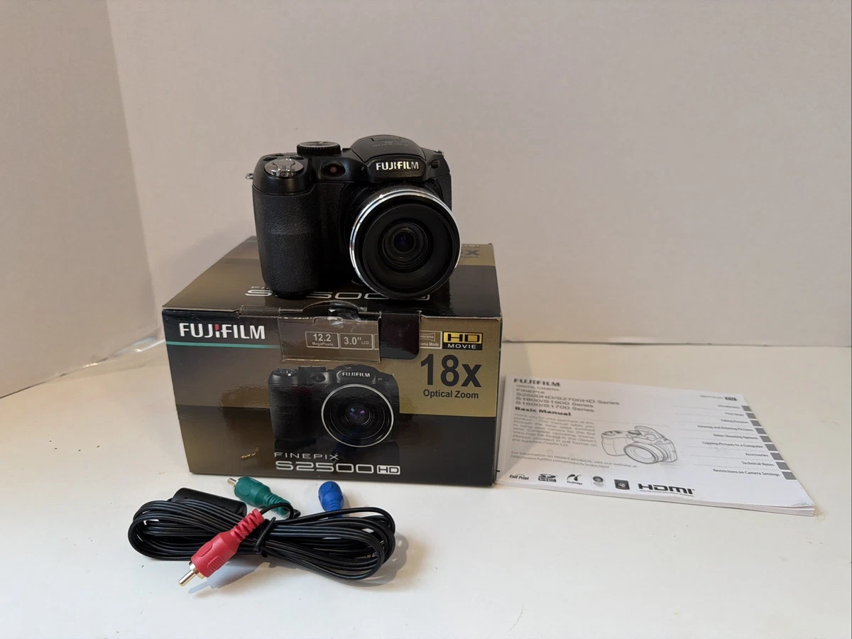Fujifilm FinePix S Series Digital 1-4.9x Digital Zoom Cameras for
